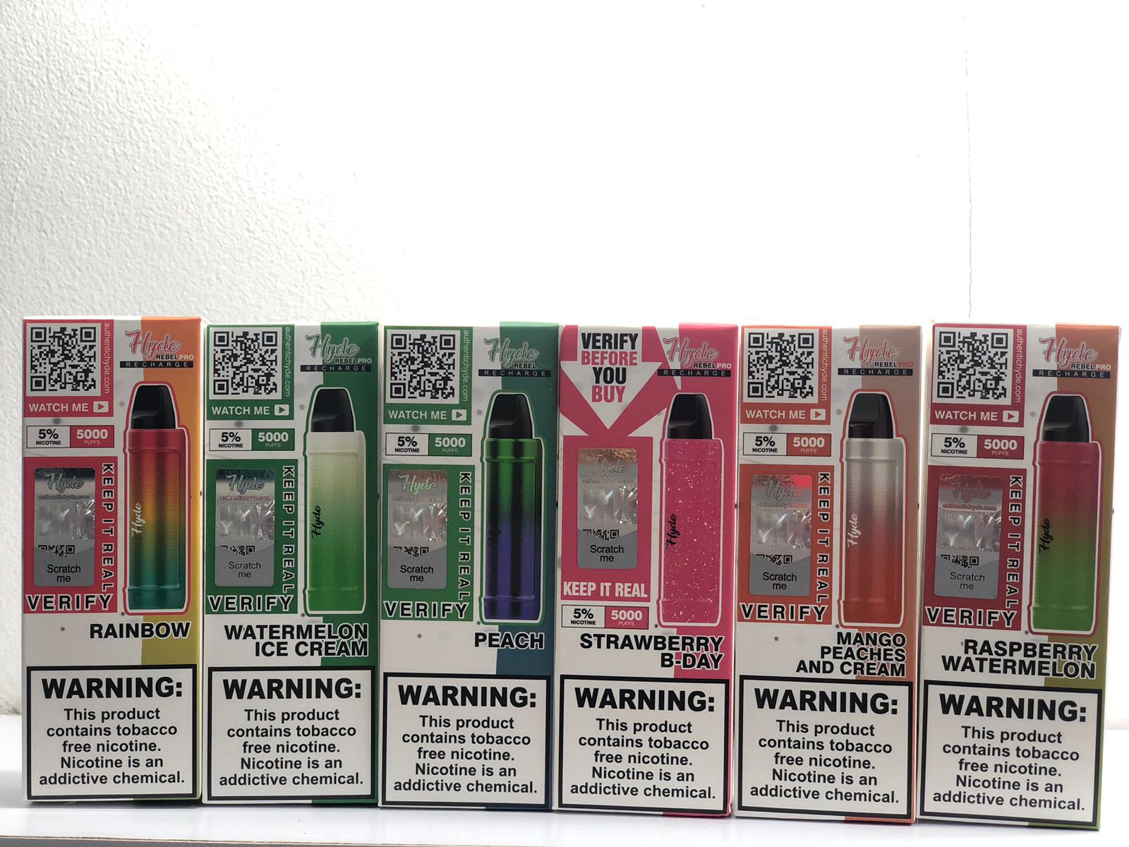 HydeMax™ I Vapers Desechables 5000 Puff