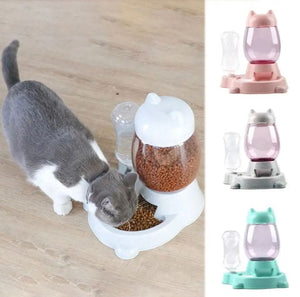 PetFeeder™ I Dispensador de Comida Automático 2 en 1 para Mascotas