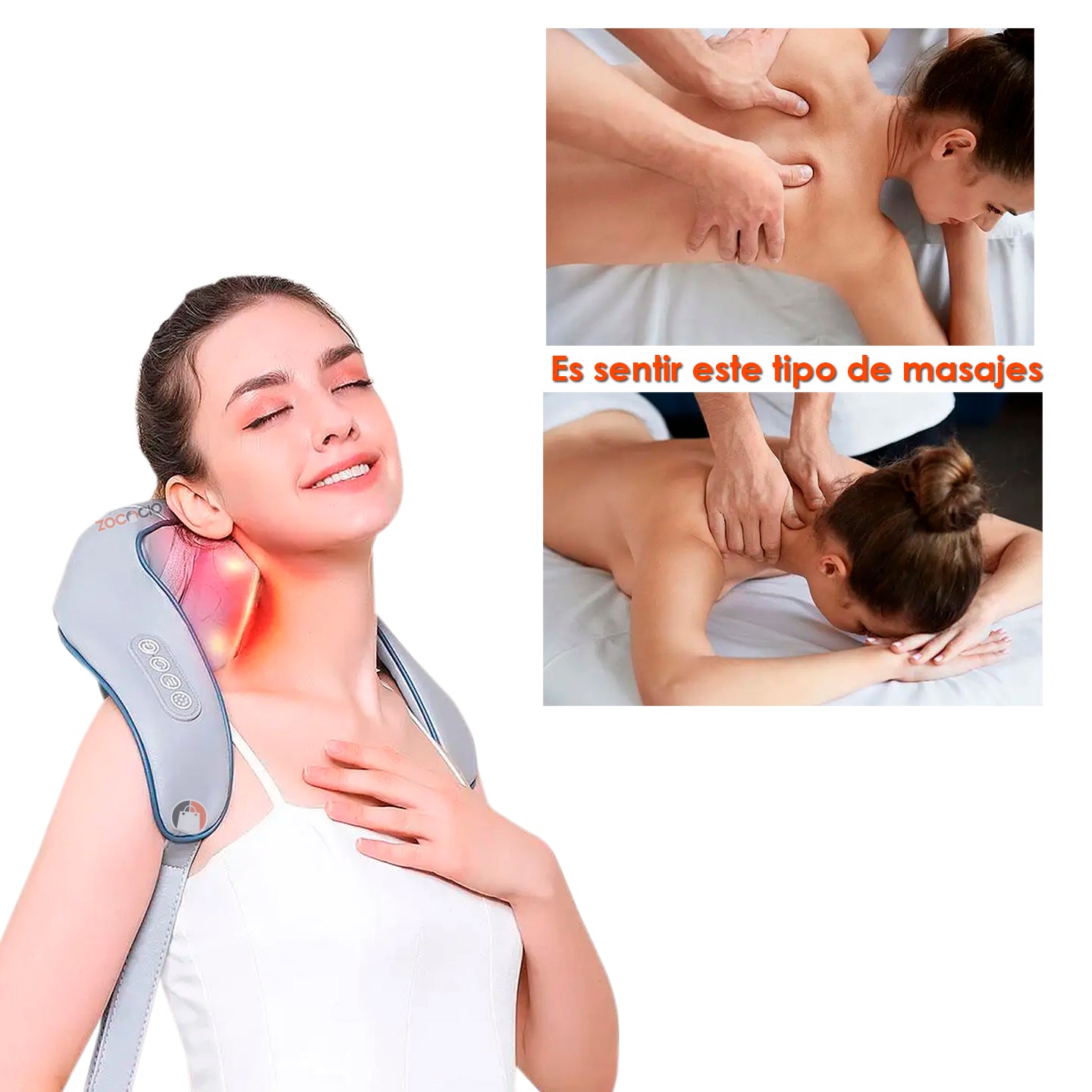 NeckRelief™ I Masajeador de Cuello y Hombro Alivia Dolor