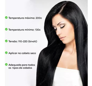 StyleEase™ I Cepillo Plancha Alisador de Cabello