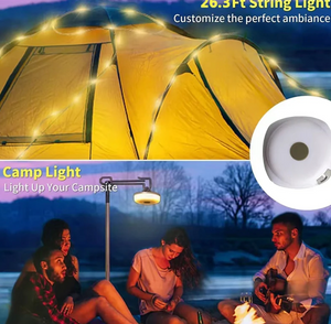 Lámpara Camping™ I Lámpara solar multifuncional desenrollable