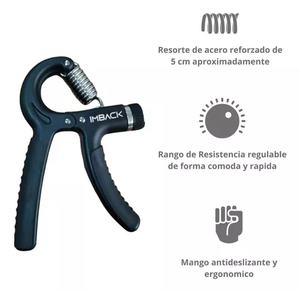 GripMaster™ I Set Hand Grip Ejercitador de Mano y Antebrazo