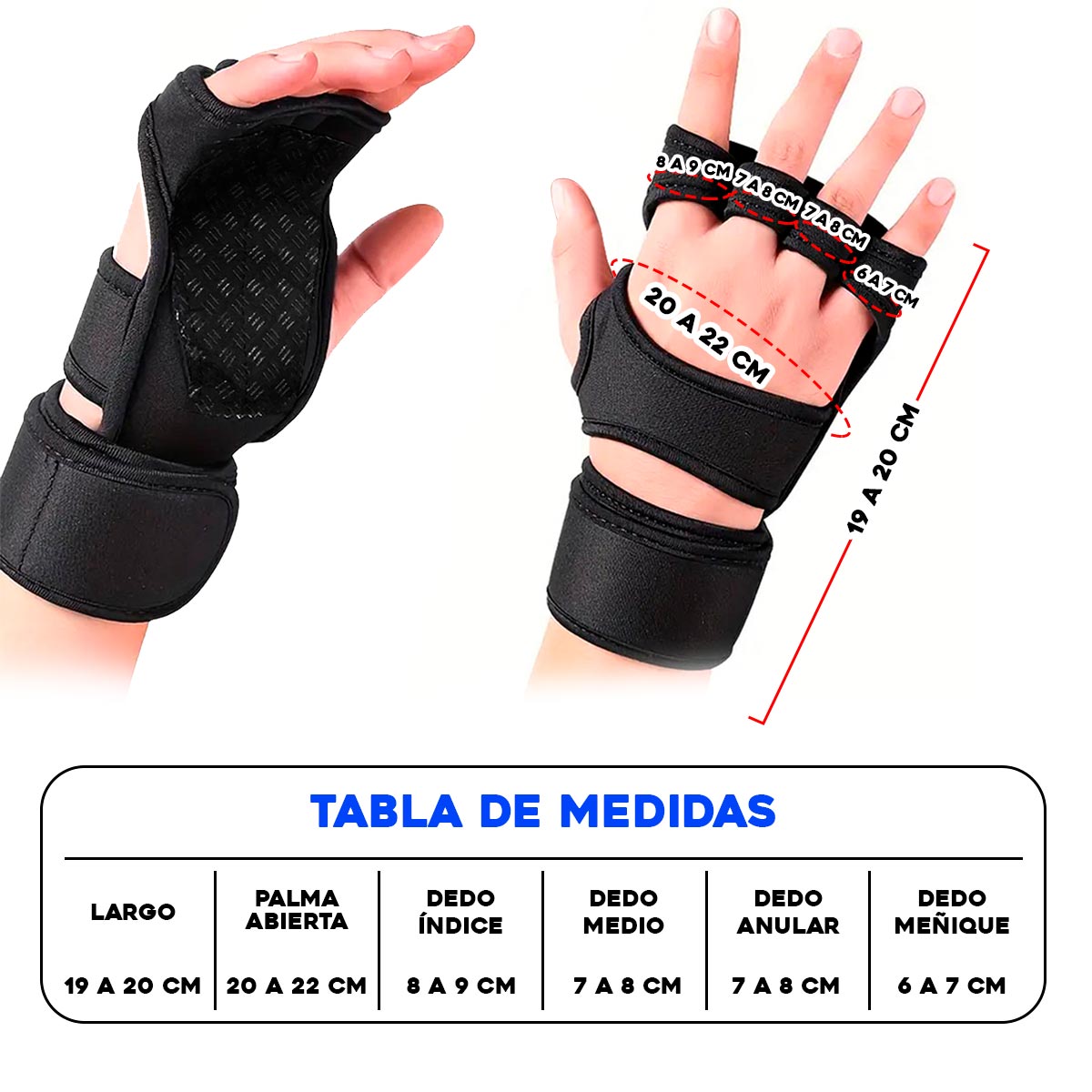 GripPro™ I Guantes Calleras Unisex con Muñequeras