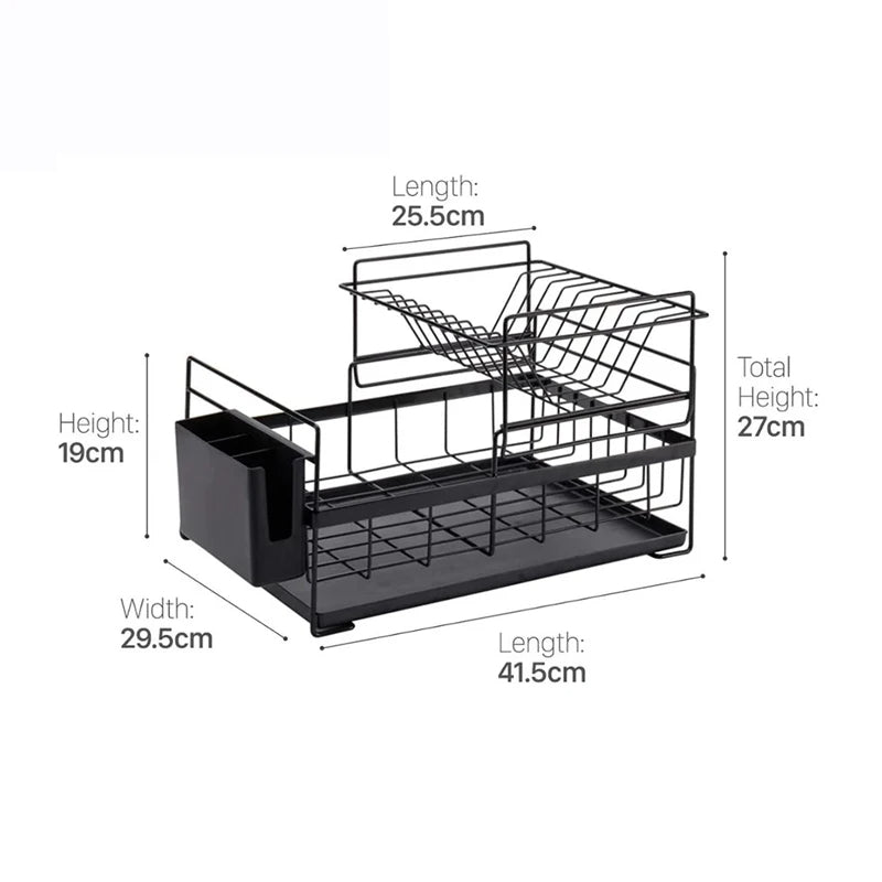 Escurridor de Vajilla Ligero™ I Escurridor compacto para cocina