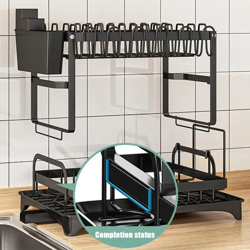 Escurridor De Platos™ I Escurridor de cocina de acero multifuncional