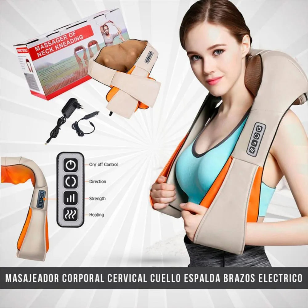 RelaxMaster™ I Masajeador Cervical Relajante