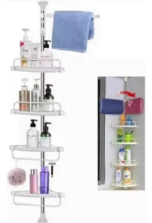 AquaCorner™ I Organizador Esquinero de Baño y Ducha Ajustable