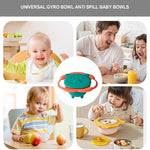 NoSpill™ I Plato Bowl Giratorio Antiderrames para Bebés