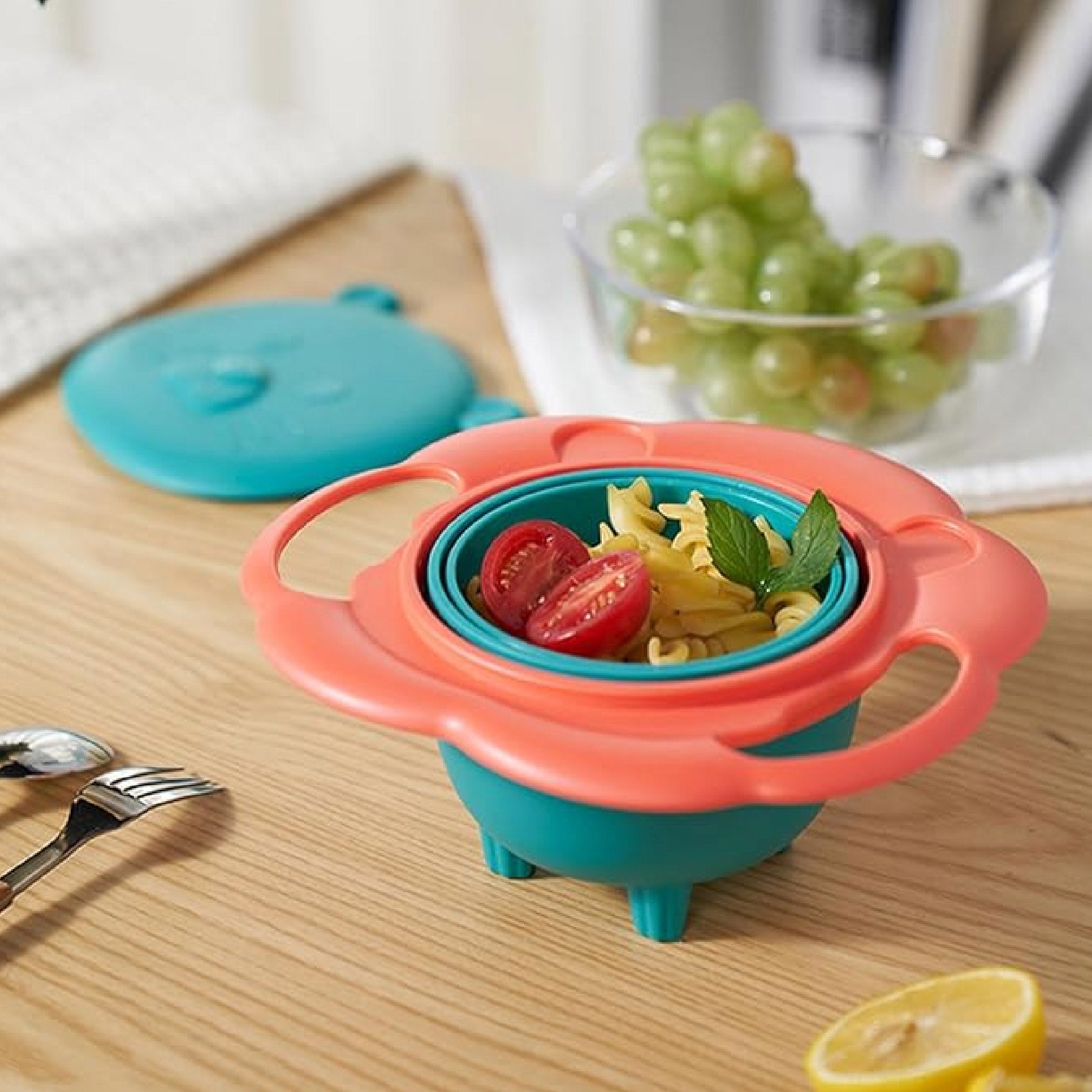 NoSpill™ I Plato Bowl Giratorio Antiderrames para Bebés