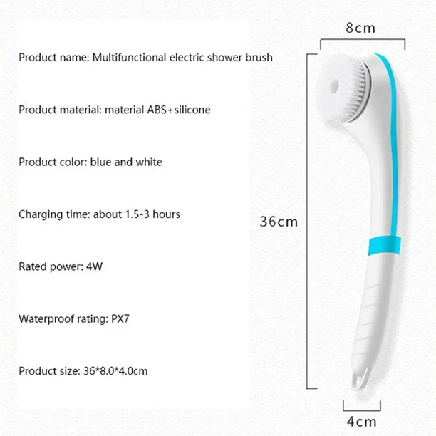 Cepillo De Baño Eléctrico™ I Cepillo de Ducha Multifuncional