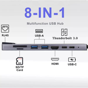 UltraHub™ I Adaptador USB-C 8 en 1 Multipuerto