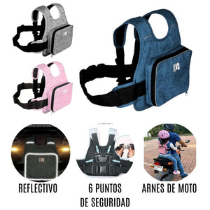 MotoSafe™ I Chaleco de Seguridad para Niños