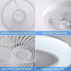 LuxBreeze™ I Lámpara de Lujo con Ventilador y Luces LED