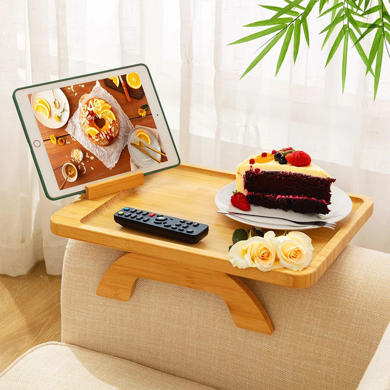 LazyTable™ I Mesa Perezosa de Bambú