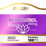 Resveratrol + Biotina™ I Suplemento para el Bienestar y Belleza