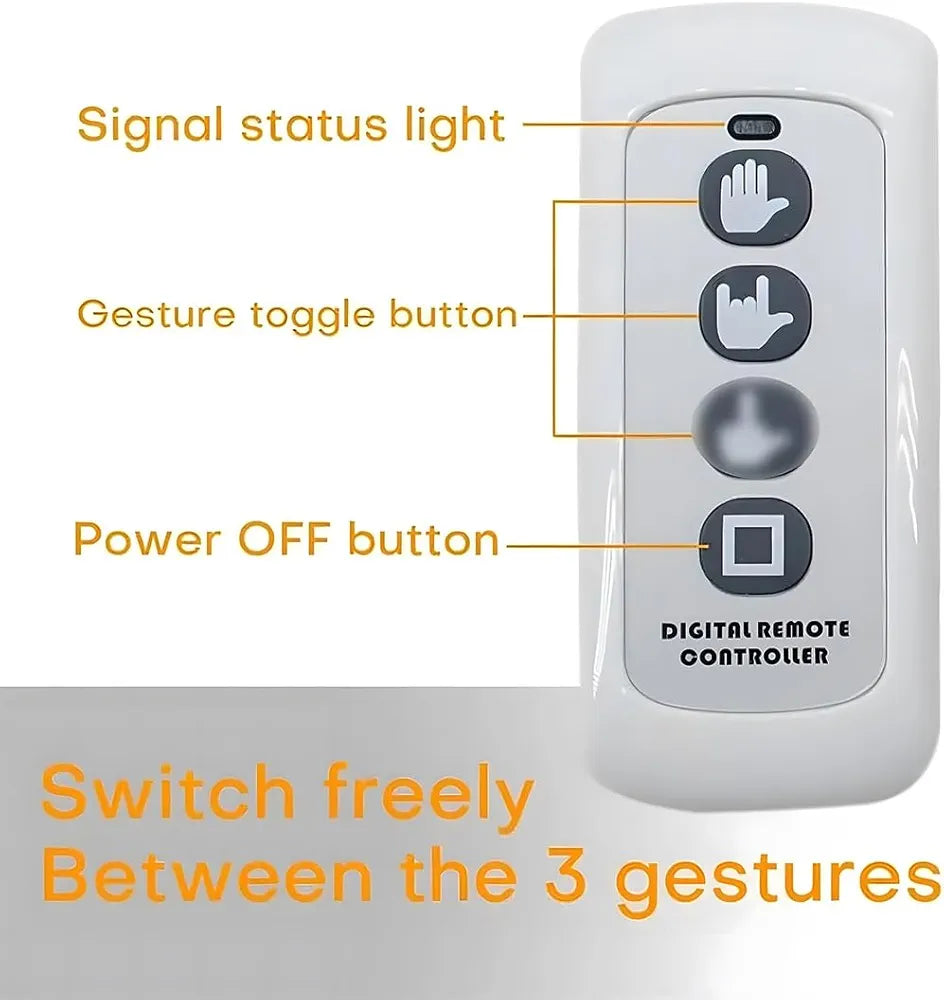 DriveMood™ I Luz de Dedo Medio para Automóvil