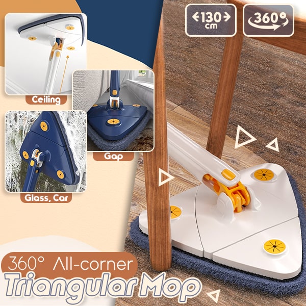 TriMop™ I Trapeador Triangular Extensible 360°