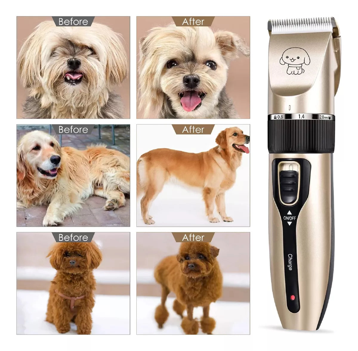 PeluPet™ I Kit de Peluquería para Mascotas