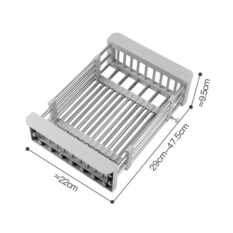 FlexiDry™ I Escurridor Retráctil Ajustable de Loza