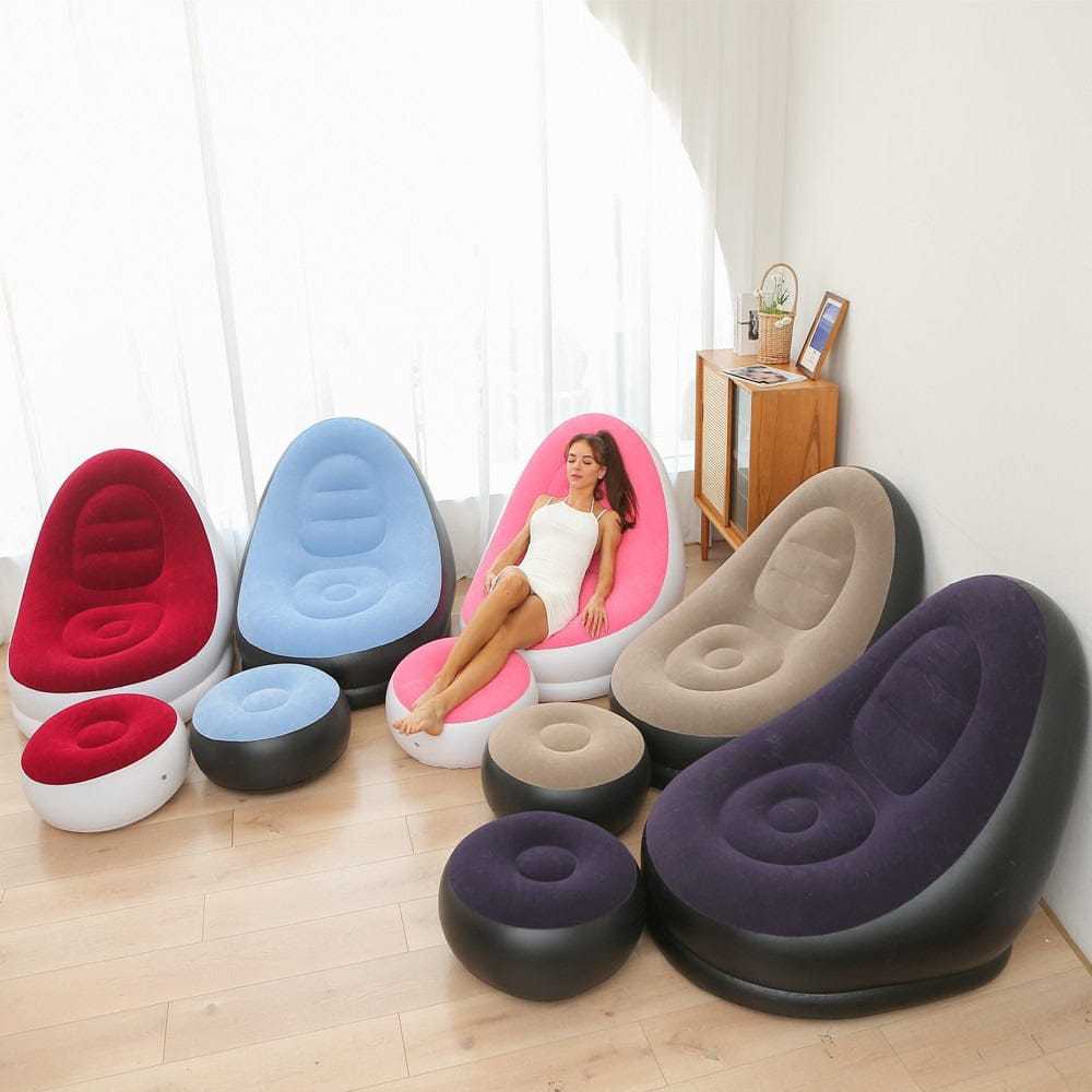 ComfortDuo™ I Sillón Puff X 2 Piezas