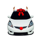 RenoCar™ I Cachitos y Nariz de Reno Navideño para Carro