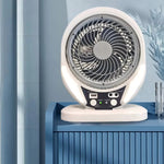 BreezeMax™ I Ventilador Portátil Recargable con Panel Solar