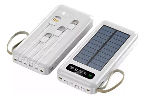 EcoCharge™ I Power Bank Solar 4 en 1 NIA AN-38