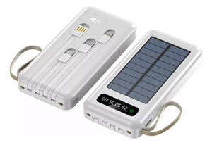 EcoCharge™ I Power Bank Solar 4 en 1 NIA AN-38