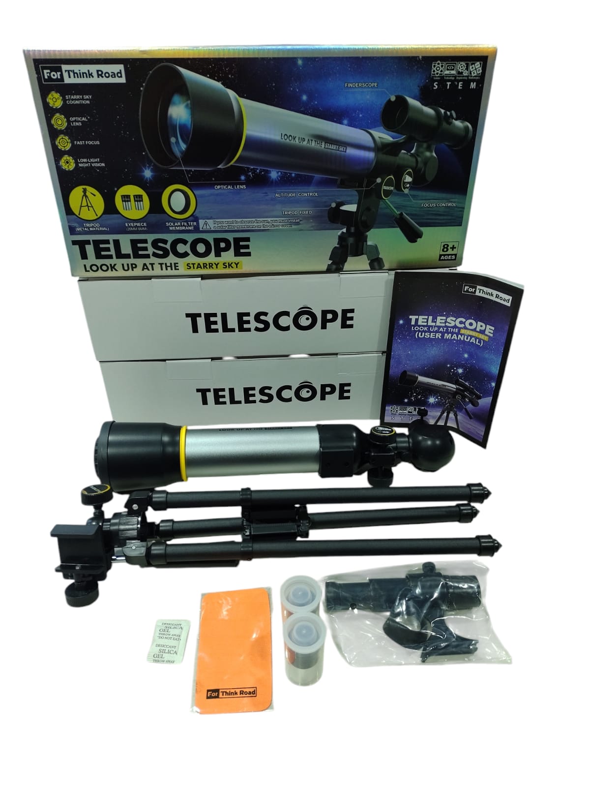 Telescopio Tornasol 3075™ | Telescopio Astronómico de Alto Rendimiento para Principiantes