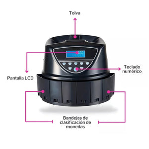 CoinSorter™ I Contadora de Monedas Automática