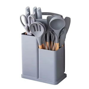 Set 18 Utensilios y Cuchillos de Cocina™ | Cocina Eficiente y Elegante