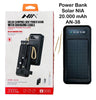 EcoCharge™ I Power Bank Solar 4 en 1 NIA AN-38