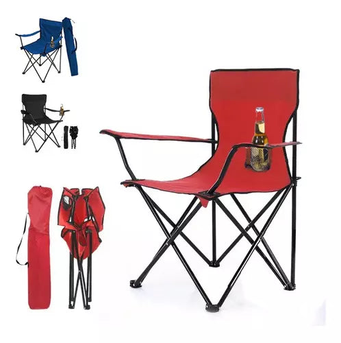 CampEase™ I Silla Plegable de Camping con Portavasos