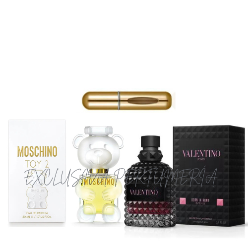 LuxuryScents™ I Valentino + Moschino Toy 2 + Perfumero