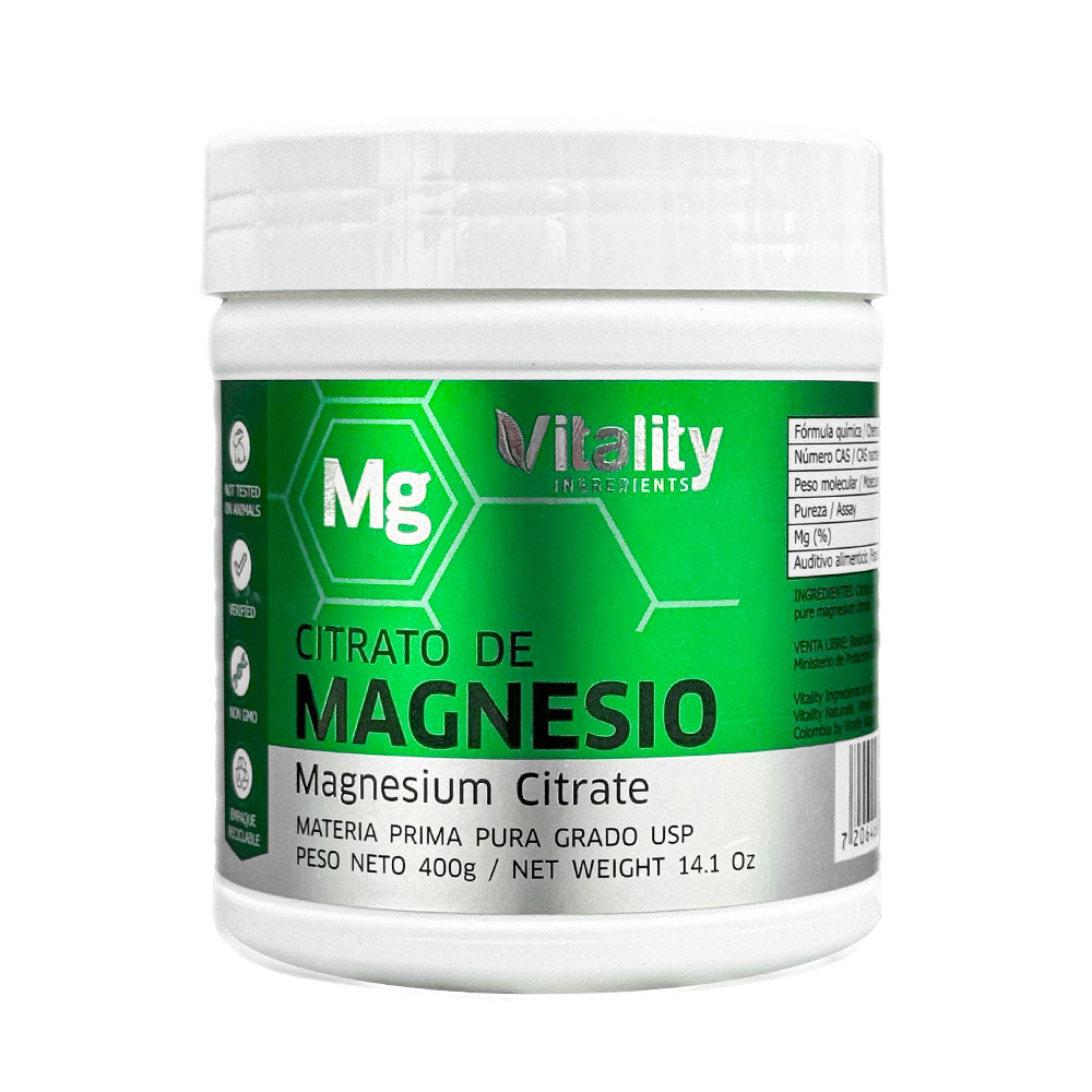 VitalityMag™ I Citrato de Magnesio