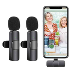 ClipMic™ I Micrófono Inalámbrico 2 en 1 Solapa para Celular